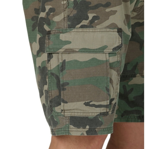 Wrangler Shorts Mens Wrangler Camo Cargo Shorts W Flex Relaxed Fit